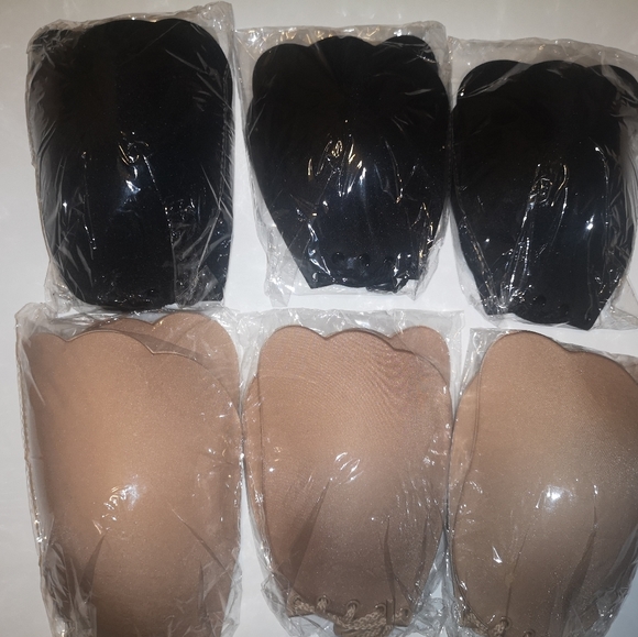 2 Pack Push Up Sticky Bra, Strapless Backless Bra, Invisible Adhesive Bra - Picture 3 of 6